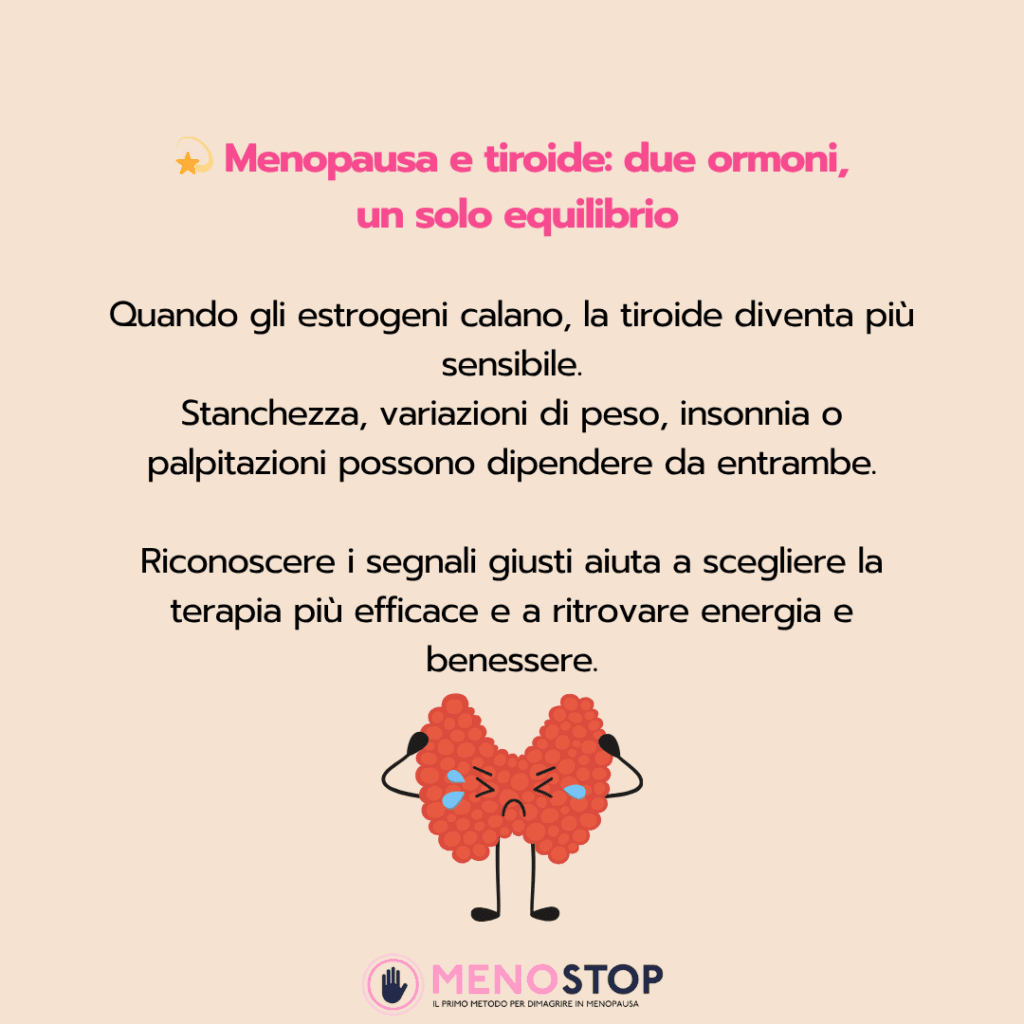 menopausa e tiroide ormoni